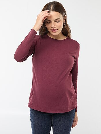 T-shirt de amamentação básica