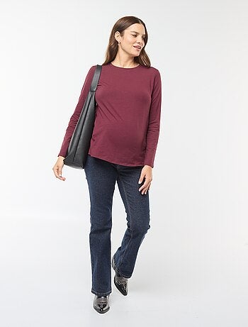 T-shirt de amamentação básica