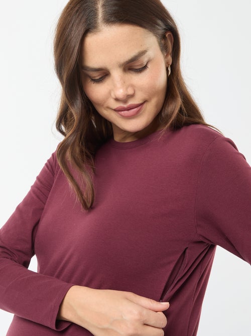 T-shirt de amamentação básica - Kiabi