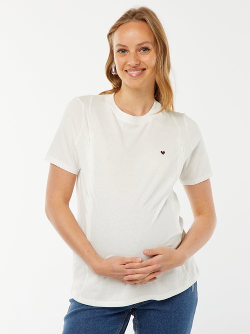 T-shirt de amamentação - Kiabi