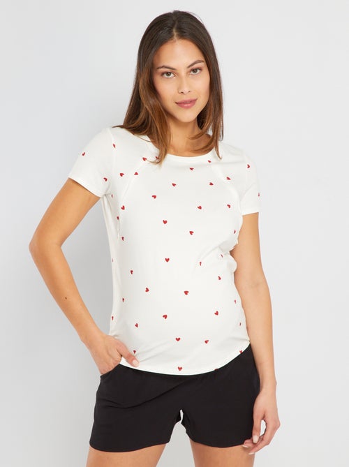 T-shirt de amamentação - Kiabi