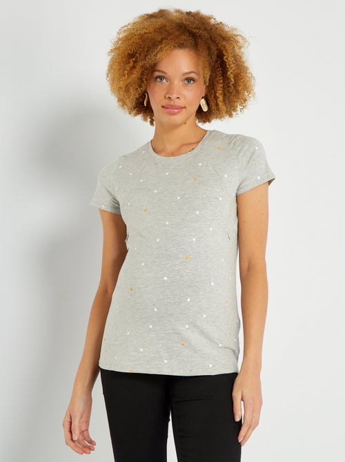 T-shirt de amamentação - Kiabi