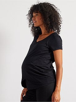 T-shirt de amamentação com abas - Kiabi