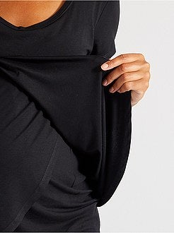 T-shirt de amamentação com abas - Kiabi