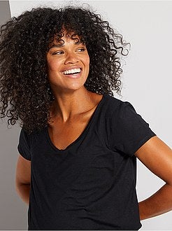 T-shirt de amamentação com abas - Kiabi