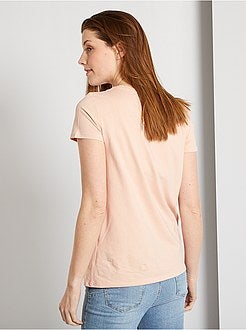 T-shirt de amamentação com fecho - Kiabi