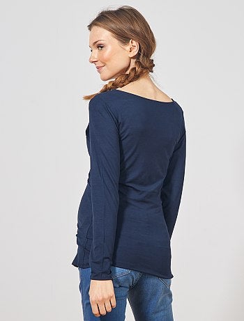 T-shirt de amamentação cruzada - Kiabi