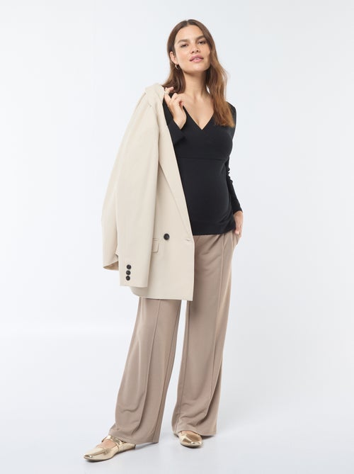 T-shirt de amamentação cruzada - Kiabi