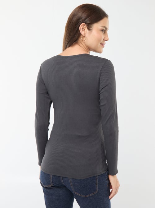 T-shirt de amamentação cruzada - Kiabi