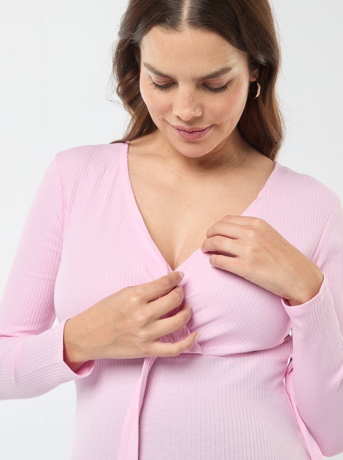 T-shirt de amamentação cruzada - Kiabi