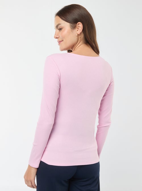 T-shirt de amamentação cruzada - Kiabi