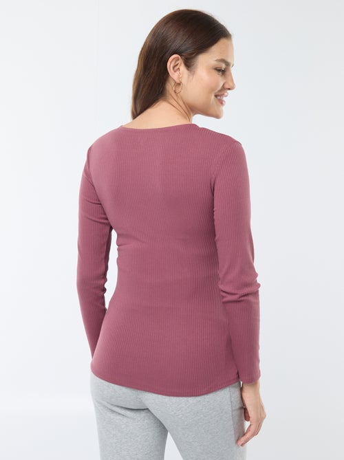 T-shirt de amamentação cruzada - Kiabi