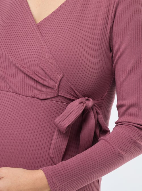 T-shirt de amamentação cruzada - Kiabi