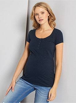 T-shirt de amamentação de conceção ecológica - Kiabi