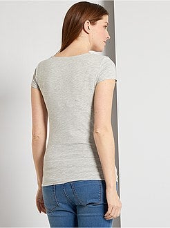 T-shirt de amamentação de conceção ecológica - Kiabi