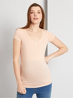 T-shirt de amamentação de conceção ecológica - Kiabi