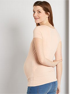 T-shirt de amamentação de conceção ecológica - Kiabi