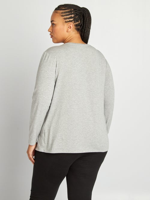 T-shirt de amamentação em jersey - Kiabi