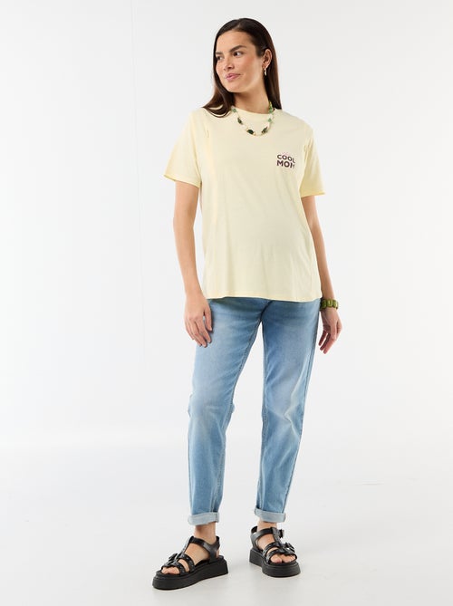 T-shirt de amamentação estampada - Kiabi