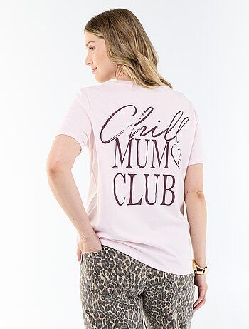 T-shirt de amamentação estampada