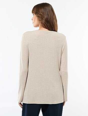 T-shirt de amamentação liso