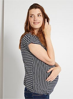 T-shirt de amamentação pré-mamã - Kiabi