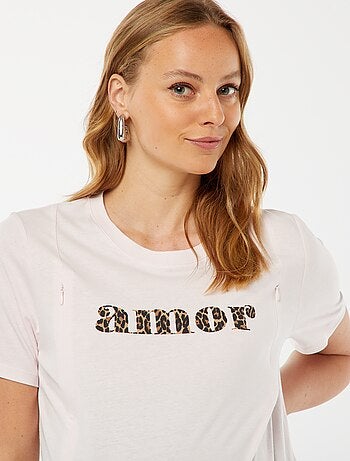 T-shirt de amamentação