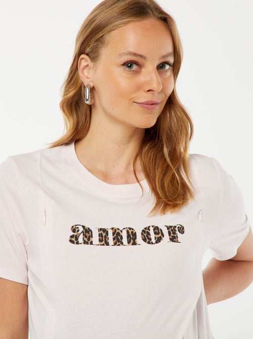 T-shirt de amamentação - Kiabi