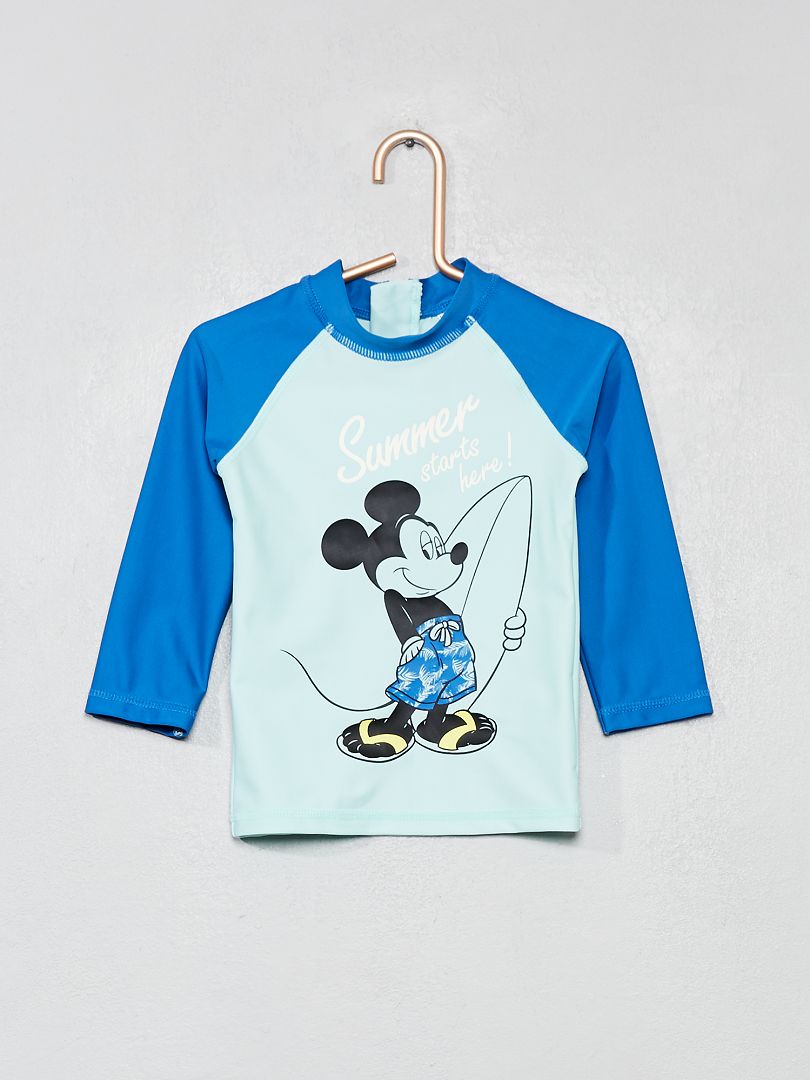 T-shirt de banho anti-UV 'Mickey' AZUL - Kiabi