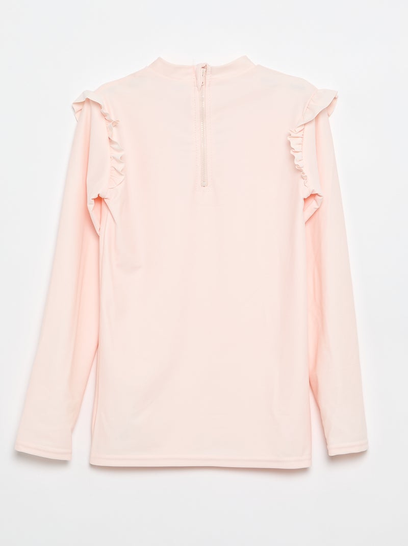 T-shirt de banho anti-UV Rosa - Kiabi