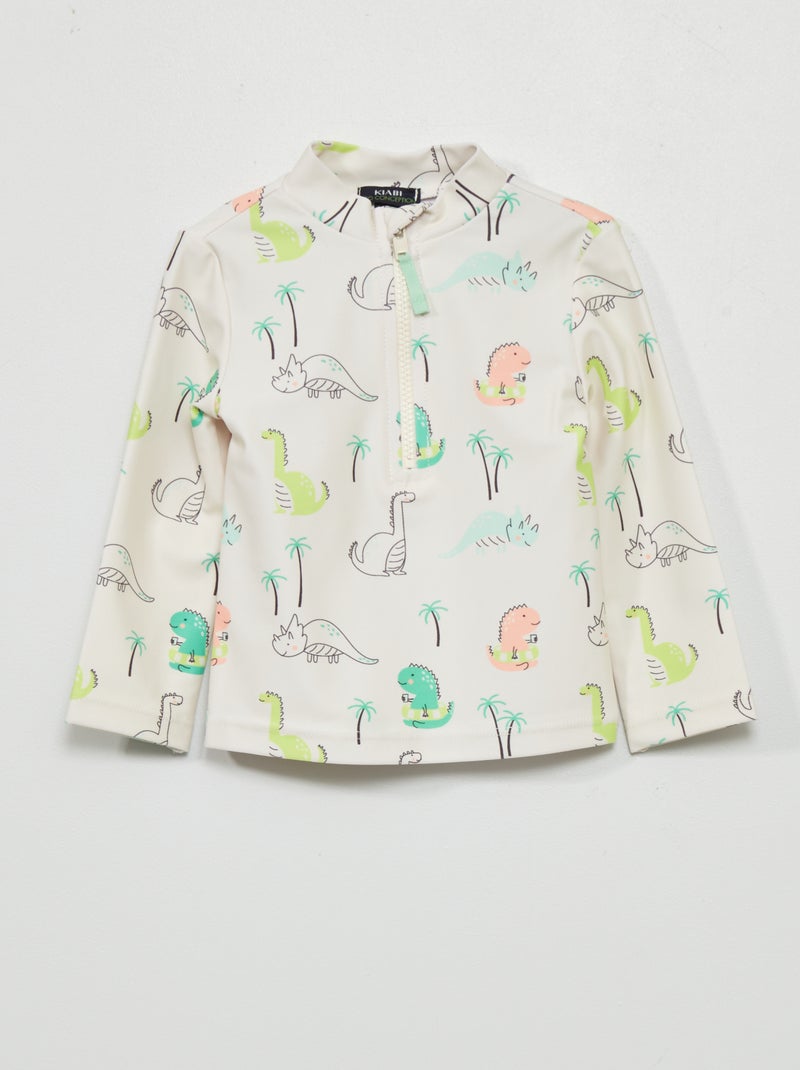 T-shirt de banho BRANCO - Kiabi