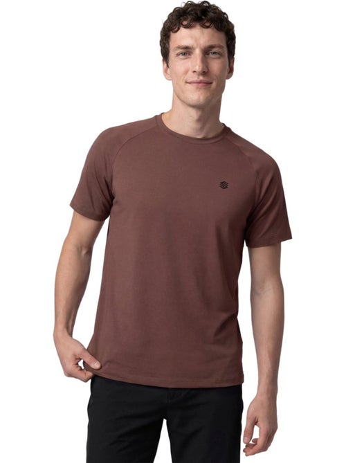 T-shirt de caminhada manga curta homem - Kiabi