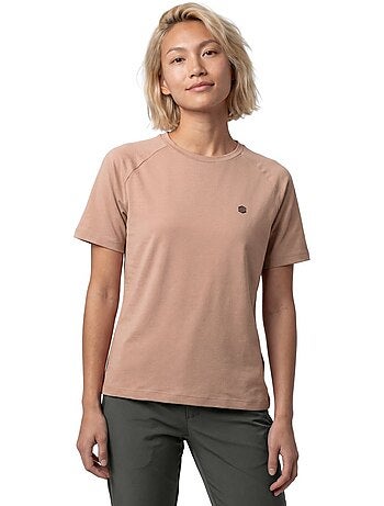 T-shirt de caminhada manga curta mulher