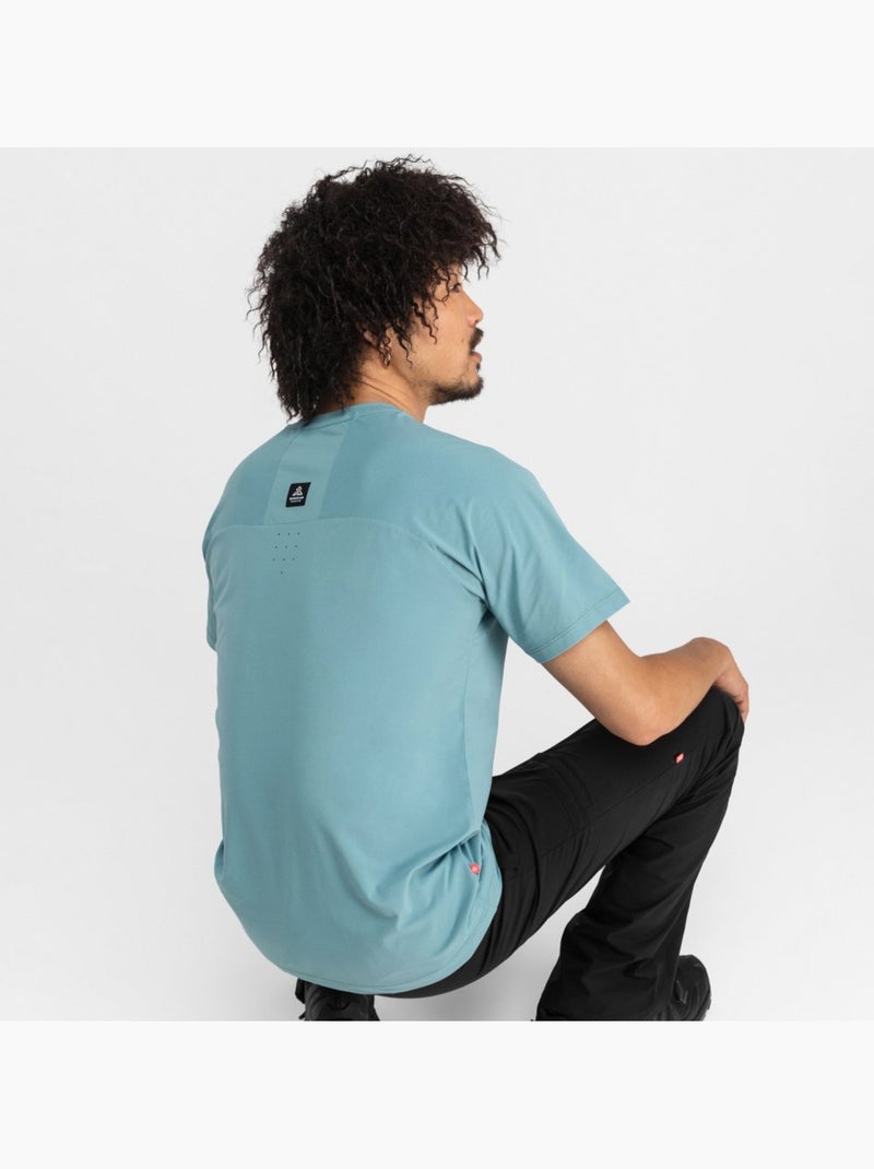 T-shirt de caminhada para homem Azul - Kiabi