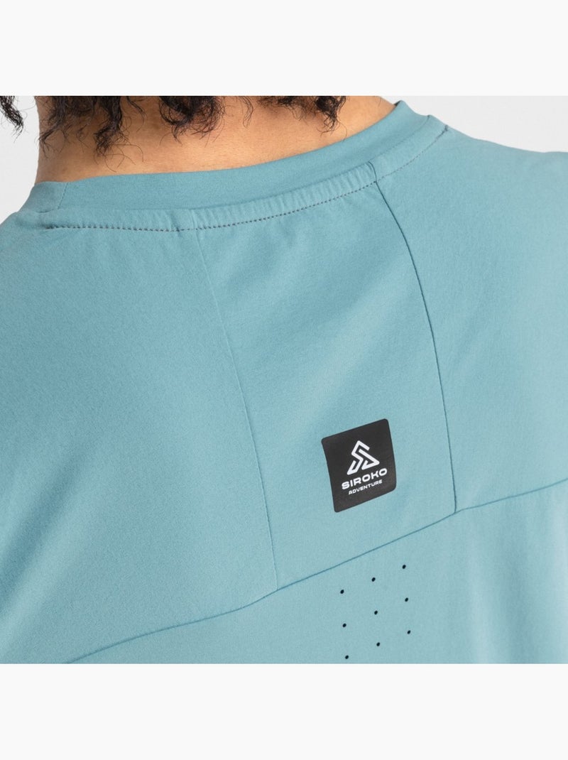 T-shirt de caminhada para homem Azul - Kiabi