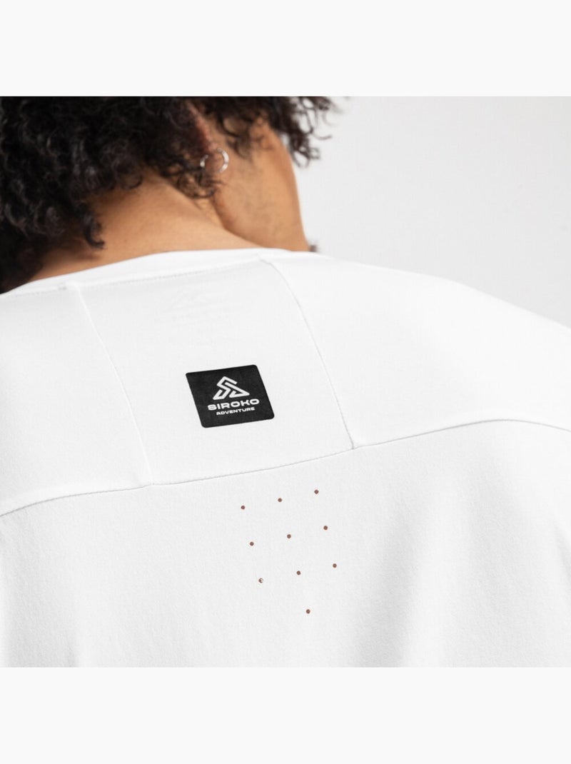 T-shirt de caminhada para homem Branco - Kiabi