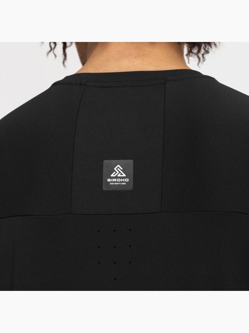 T-shirt de caminhada para homem Preto - Kiabi