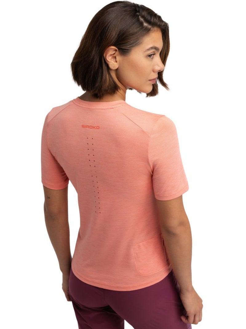 T-shirt de caminhada para mulher Rosa - Kiabi