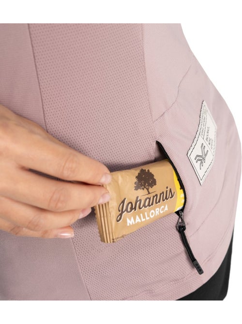 T-shirt de ciclismo gravel de manga comprida para mulher - Kiabi
