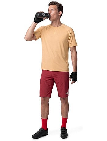 T-shirt de ciclismo gravel homem