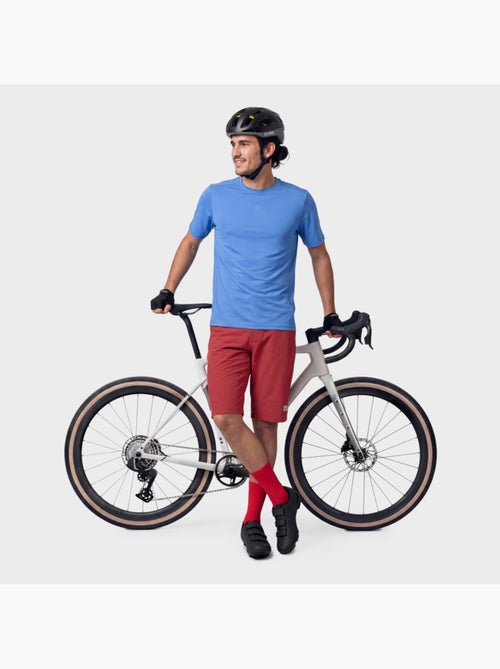 T-shirt de ciclismo gravel homem - Kiabi