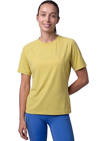 T-shirt de ciclismo gravel mulher