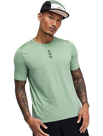 T-shirt de ciclismo gravel para homem