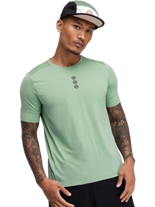 T-shirt de ciclismo gravel para homem - Kiabi