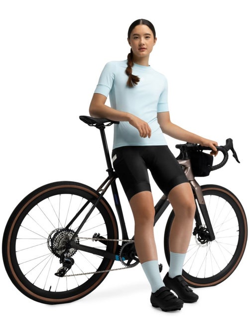 T-shirt de ciclismo gravel para mulher - Kiabi
