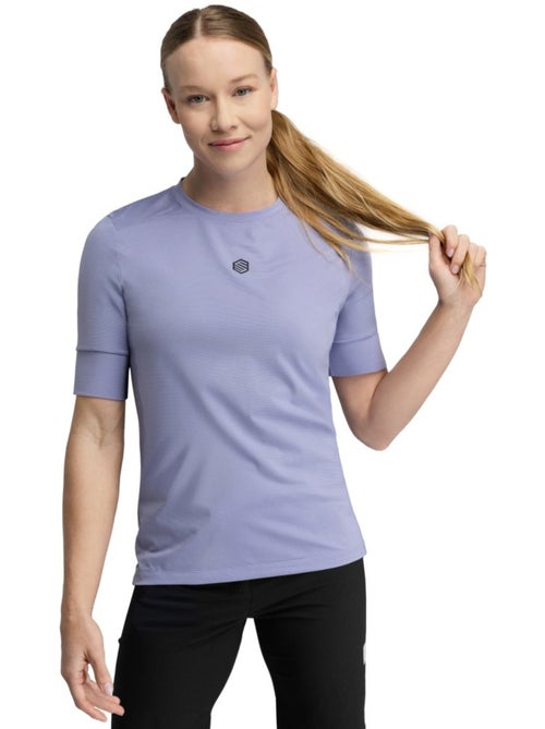 T-shirt de ciclismo gravel para mulher - Kiabi