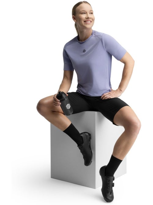 T-shirt de ciclismo gravel para mulher - Kiabi