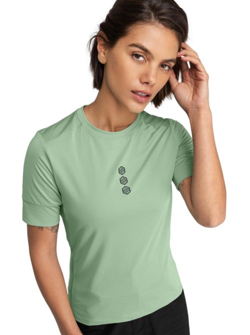 T-shirt de ciclismo gravel para mulher - Kiabi