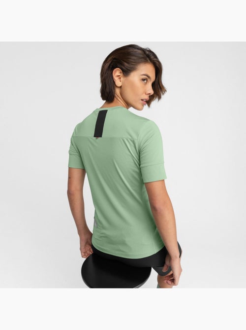 T-shirt de ciclismo gravel para mulher - Kiabi