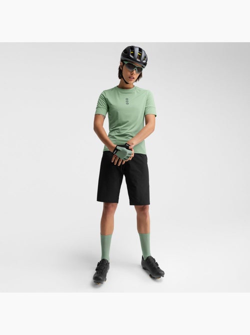 T-shirt de ciclismo gravel para mulher - Kiabi